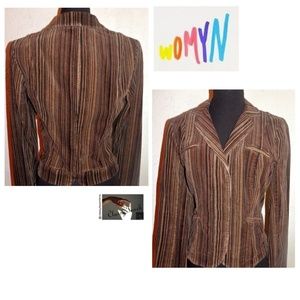 Womyn Cordaroy Short Blazer Size 4